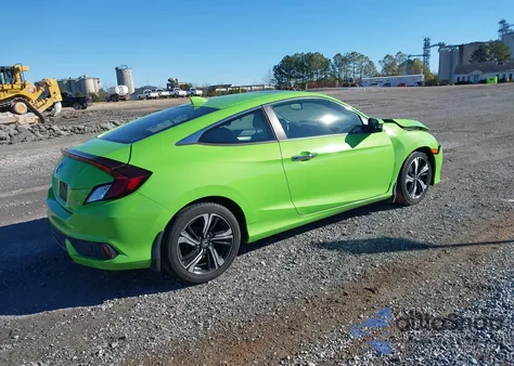 2017 Honda Civic Touring z USA, uszkodzony, nr VIN 2HGFC3B98HH358258